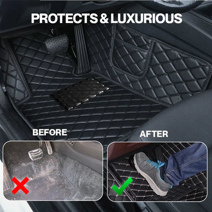 Elvie 2025 Waterproof Non-slip Universal Fit Customized Floor Mats for Cars, SUVs, and Trucks