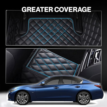 Elvie 2025 Waterproof Non-slip Universal Fit Customized Floor Mats for Cars, SUVs, and Trucks